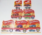 2018 Hot Wheels 50th Anniversary RLC Redline Unpunched Set of 5 + 2 Bonus Lot