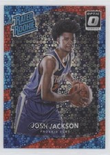 2017 Donruss Optic Rated Rookie Fast Break Red Prizm 61/85 Josh Jackson #197 4p5