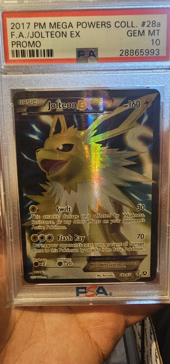 Jolteon Pokémon TCG Professional Sports Authenticator (PSA) Grade