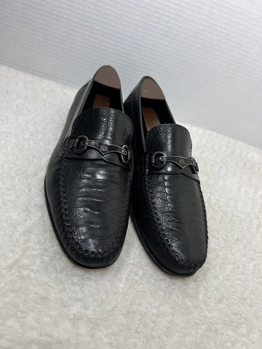 Mezlan ostrich store bit loafer