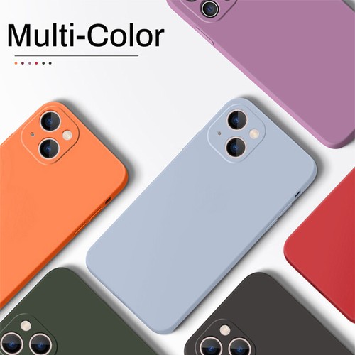 Per iPhone 15 14 Pro Max 13 12 11 16 XS Liquid Silicone Morbido Cover Case Skin - Zdjęcie 3 z 29