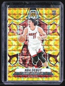 2023-24 Panini Mosaic Debut Yellow Reactive Rc Jaime Jaquez #267