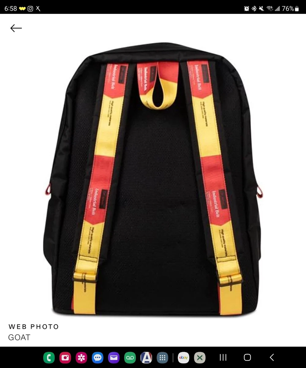 Virgil abloh backpack hotsell