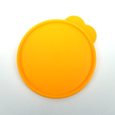 Tupperware #2541 Round 6 Inch Round Replacement Seal Lid Cover Only Yellow Gold