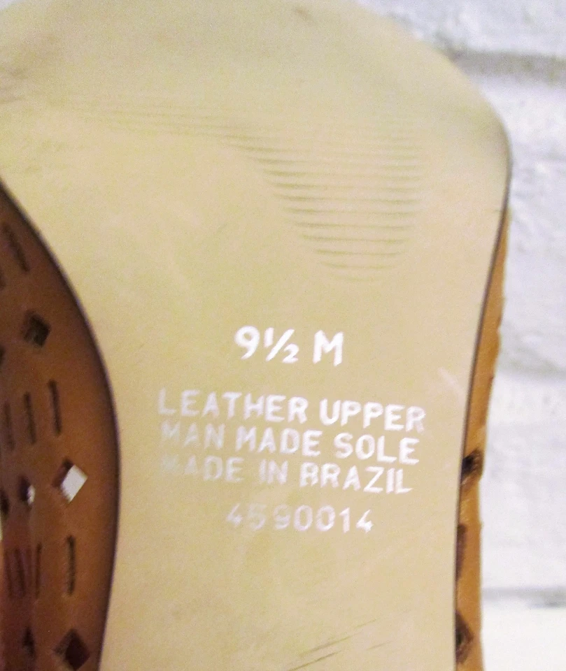 ladies NICOLE high heel pump shoes leather 9.5 M - Image 3 of 4