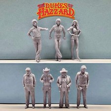 Dukes of Hazzard Figures for Diorama 1/24 1/25