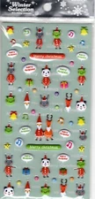 Mind Wave Christmas Puffy Sticker Sheet