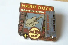 2010 Hard Rock Cafe See the Show Las Vegas silver tone pin HRC ltd ed 500 c36365