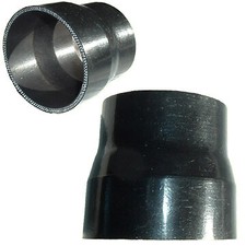 1.5 38mm To 1.25 32mm Silicone Reducer Coupler Black Intake Piping