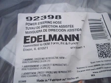Power Steering Pressure Line Hose Assembly-Pressure Line Assembly Edelmann 92398
