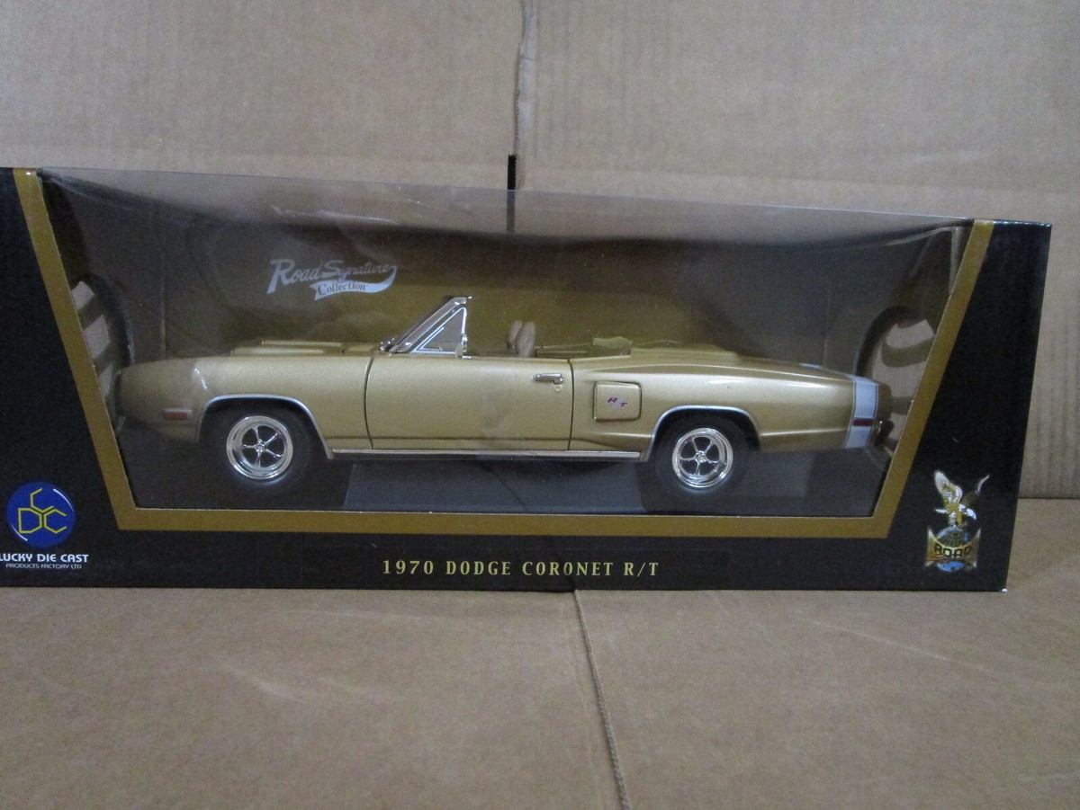 ミニカー Lucky Die Cast Dodge Coronet R/T 1970 LUCKYTOYS/92548 1970 DODGE CORONET R/T CONVERTIBLE FREE SHIP