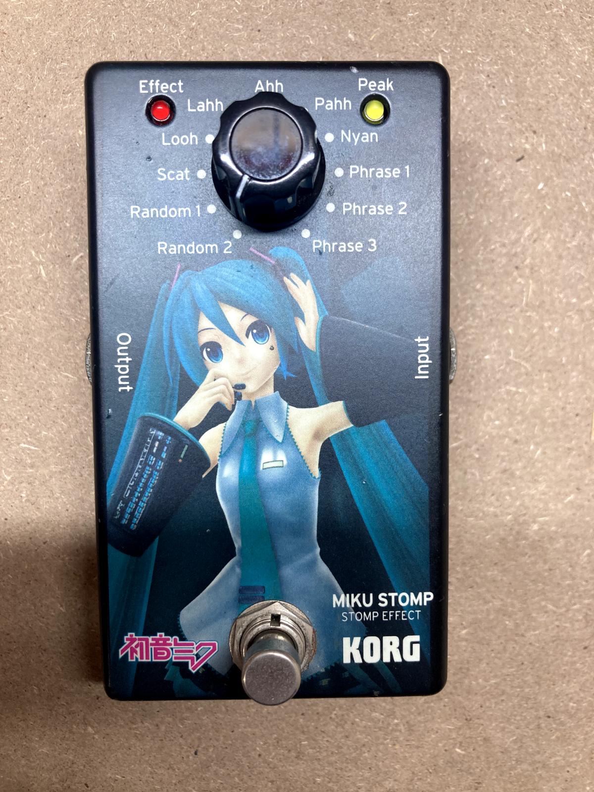 〈ジャンク〉KORG MIKU STOMP/ミクストンプ 初音ミクエフェクター 中古】KORG MIKU STOMP 初音ミク ギターエフェクター - 神奈川県