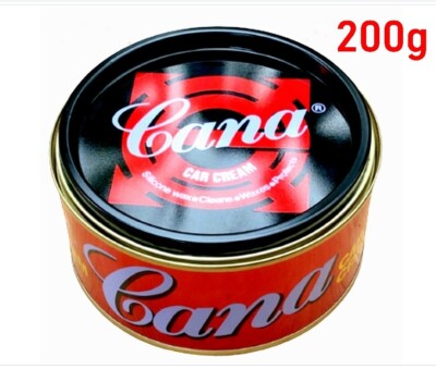 Cana Car Cream Wax Cleans Waxes Polishes Silicone Wax Cleaning