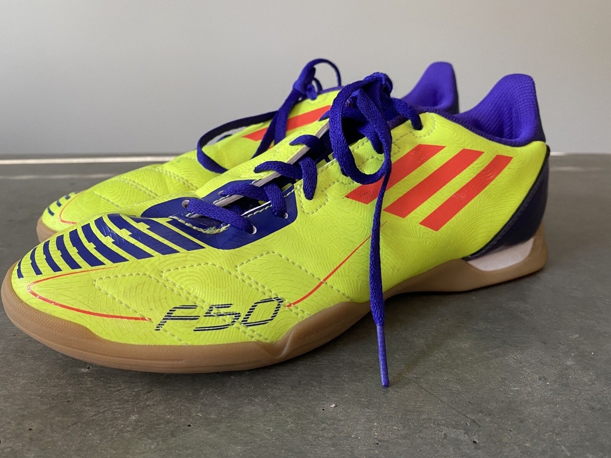 Adidas G40310 FS F50 Adizero Yellow Purple Soccer Shoes Mens Adidas G40310 FS F50 Adizero Yellow Purple Soccer Shoes Mens