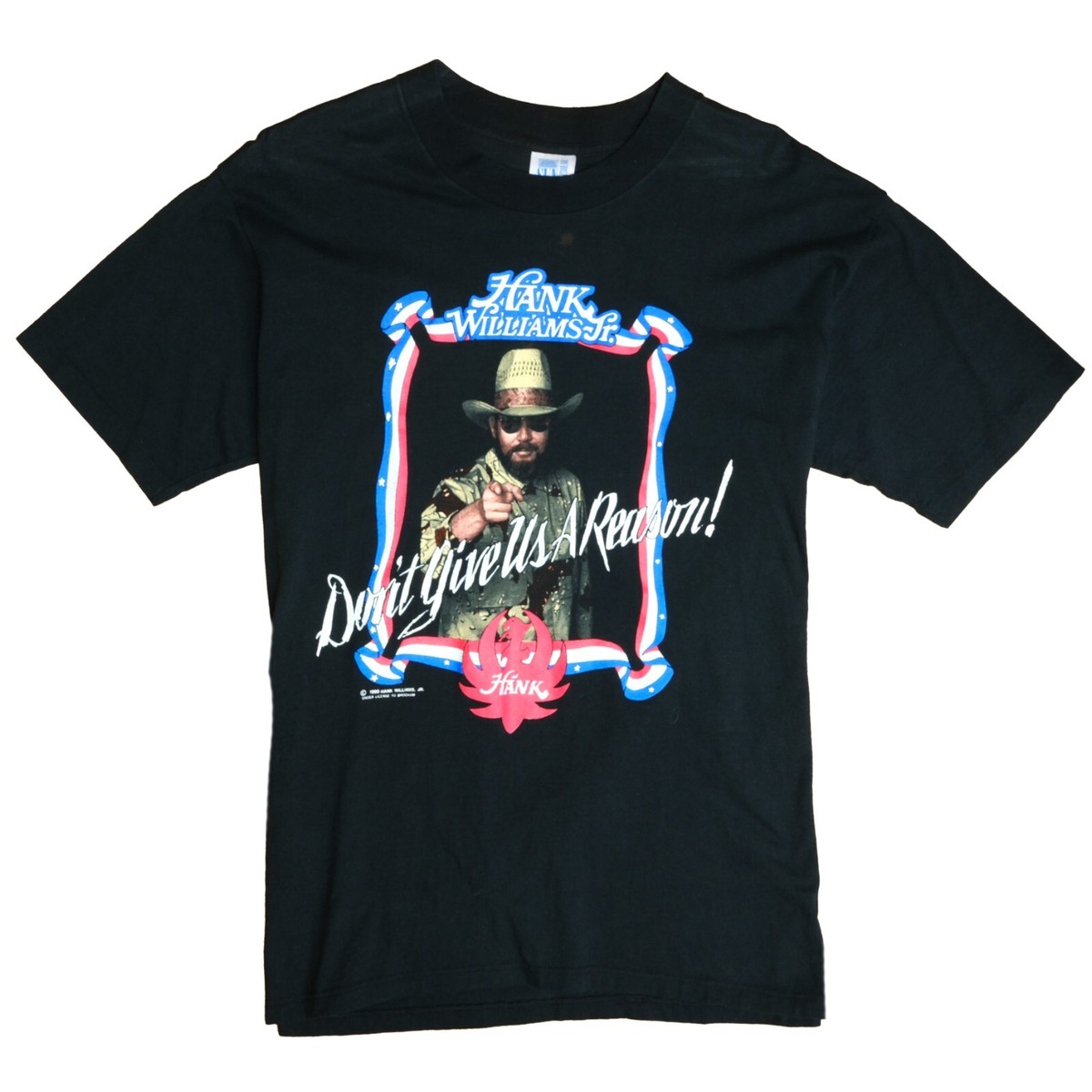 90S Vintage HANK WILLIAMS Tシャツ バンドT ロックT Hank Vintage
