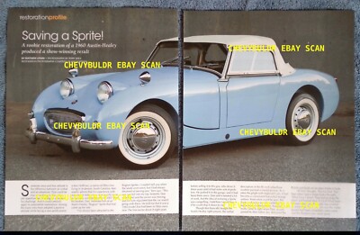 1960 Austin-Healy Sprite Restoration Article ''Saving a Sprite!''