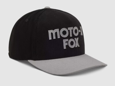Fox Cordury Kappe Cap Moto X I Motocross I Mountainbike Mtb Schwarz