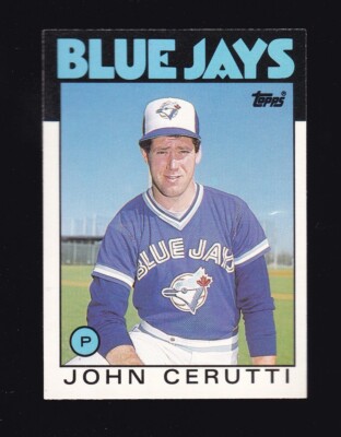 1986 Topps Traded John Cerutti #23T Toronto Blue Jays