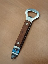 Vintage Bottle opener wood handle can opener Hole puncher made in Taiwan MCM