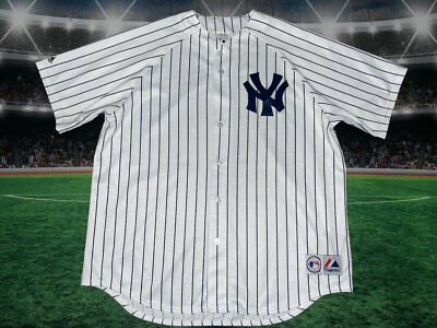 Vintage New York Yankees Majestic Jersey Adult Sz 2XL Preowned