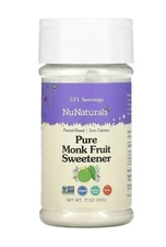 NuNaturals Monk Fruit Pure Extract  71 oz 20 g Non-GMO, Sugar-Free
