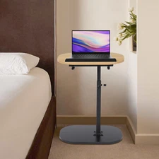 C-shaped Side Table Small Coffee Table Height Adjustable Bed Sofa Side Table