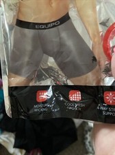 Equipo Men's 1 Single Boxer Brief New . Only 1. Size Small