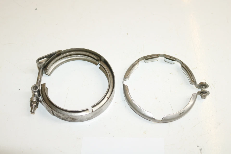 2007 Sea-doo Rxp 215 Supercharged Bvic Exhaust Pipe Clamp Clamps - Image 4 of 4