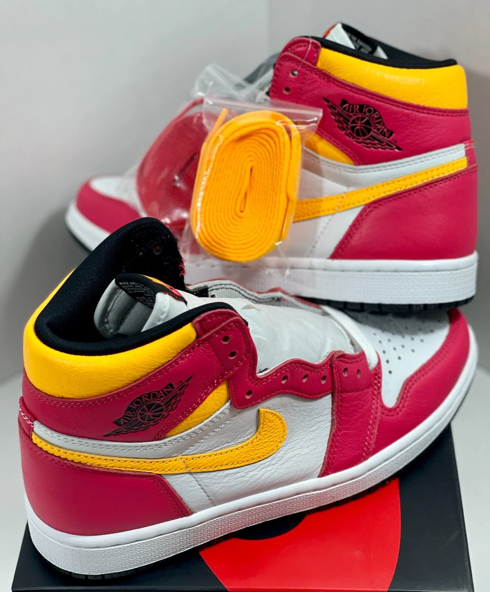 Jordan 1 Retro High OG Light Fusion Red 2021 for Sale