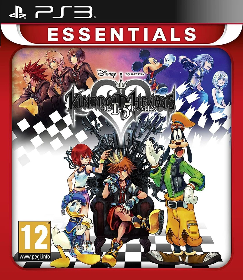 PS3 Kingdom Hearts HD 1.5 ReMIX mit Final Mix REChain of Memories & 358/2 Days - Bild 1 von 1