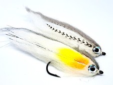 2 Large Mackeral CHEW RUTLAND Pike / Zander Predatory FLIES - Iain Barr FLIES 
