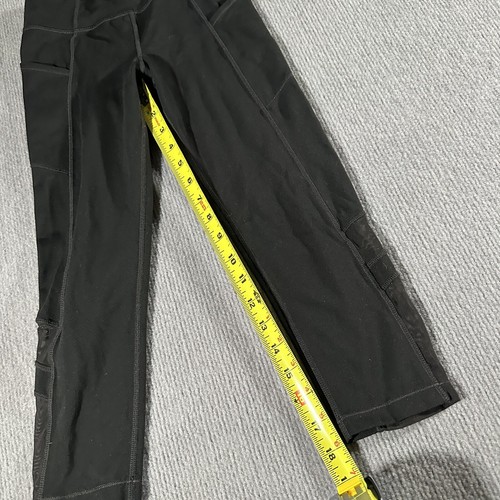 Athleta Girl Black Leggings Youth Size 12 Activewear Yoga Gym Workout - Picture 9 of 10