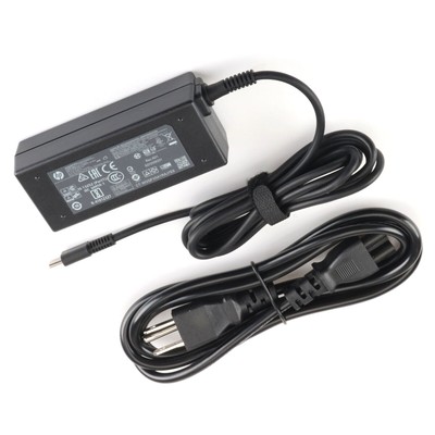 Genuine 45W Type-C Charger for HP Chromebook X360 11-AE000 Pavilion X2 TPN-CA01