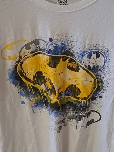 Camiseta Batman Para Hombre Talla Grande Manga Corta 100% Algodón DC Comics - Imagen 4 de 7