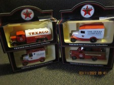 Four Texaco Lledo 95th Anniversary Trucks 22-98, Please read listing