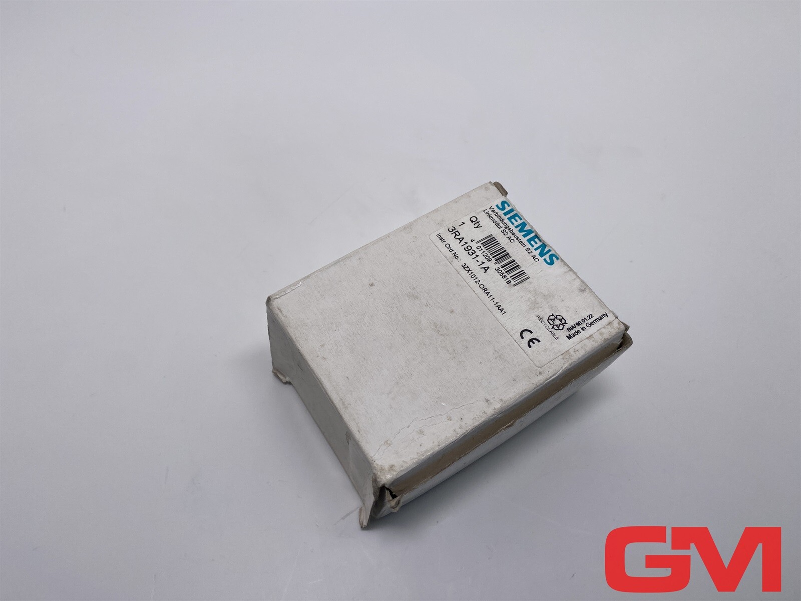 VE 5X Siemens Connection Block 3RA1931-1A Link Module Unit S2 AC Actuation