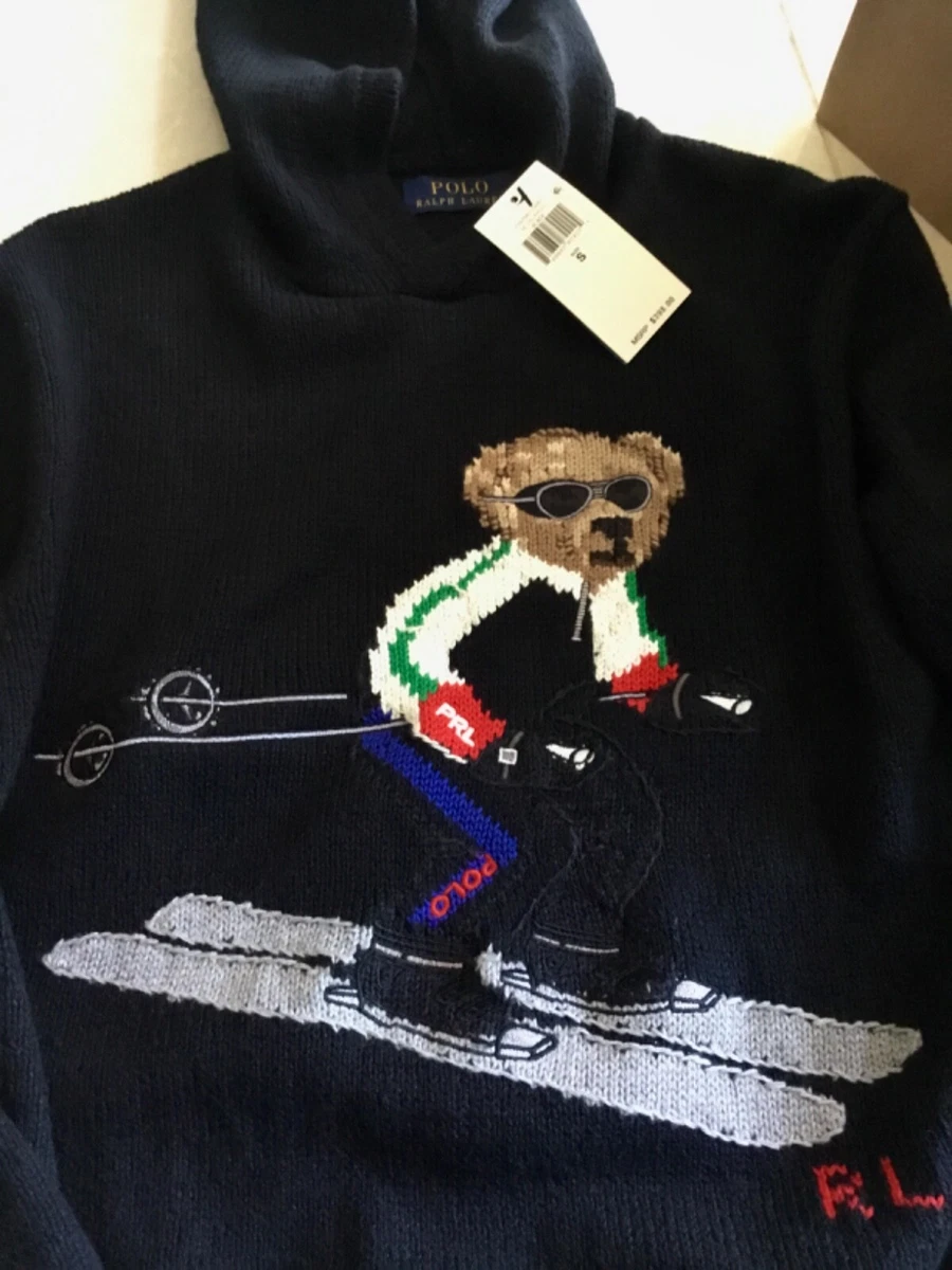 Polo ski bear hoodie sale