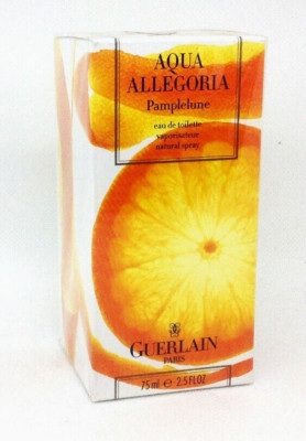 Aqua allegoria PAMPLELUNE Guerlain 75ml. spray 2.5 Fl.Oz. FORMATO ANTIGUO