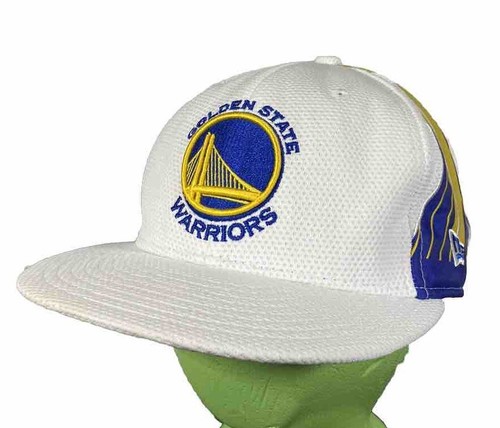 Golden State Warriors Hat Cap New Era 9Fifty Snapback White Jersey NBA One Size