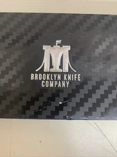 Brooklyn Knife Co. Cleaver Nakiri Butcher Knife Carbon Fiber AUS-08 HC 7-Inch