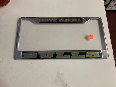 South Florida Bulls USF NCAA License Plate Frame RICO