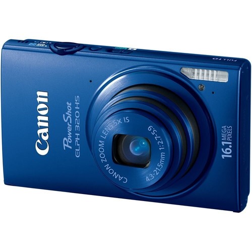 Canon IXY 420F PowerShot ELPH 320 HS IXUS 240 HS 16.1MP Digital Camera 90% New - Picture 2 of 12