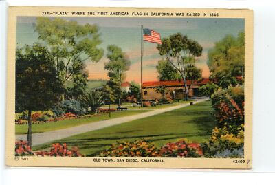 San Diego Viejo Historic Landmark Postcard