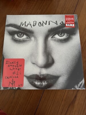 Madonna Finally Enough Love 2 lp Red Vinyl EU Indie Exclusive 2022 USA
