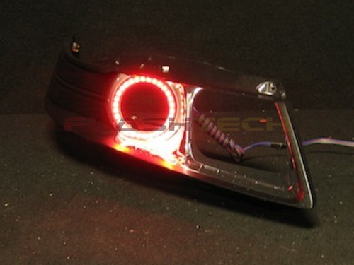 Kit de halo de faros Bluetooth multicolor RGB para Acura TL 04-08 - Imagen 6 de 11
