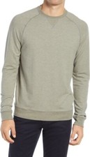 NWOT Men's VINCE XL Vince Slim Fit Crewneck Sweater H Leaden Green  M68056769