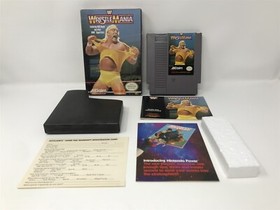 WWF Wrestlemania - Nintendo NES - Complete In Box CIB - MINT 