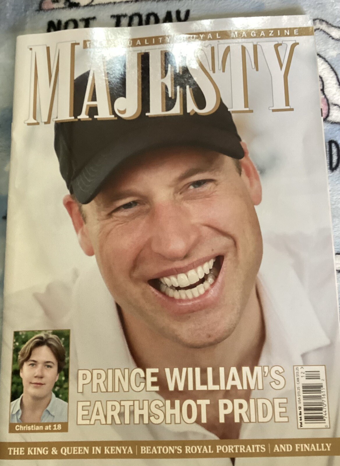 Majesty Magazine December 2023 Prince William’s Earthshot Pride