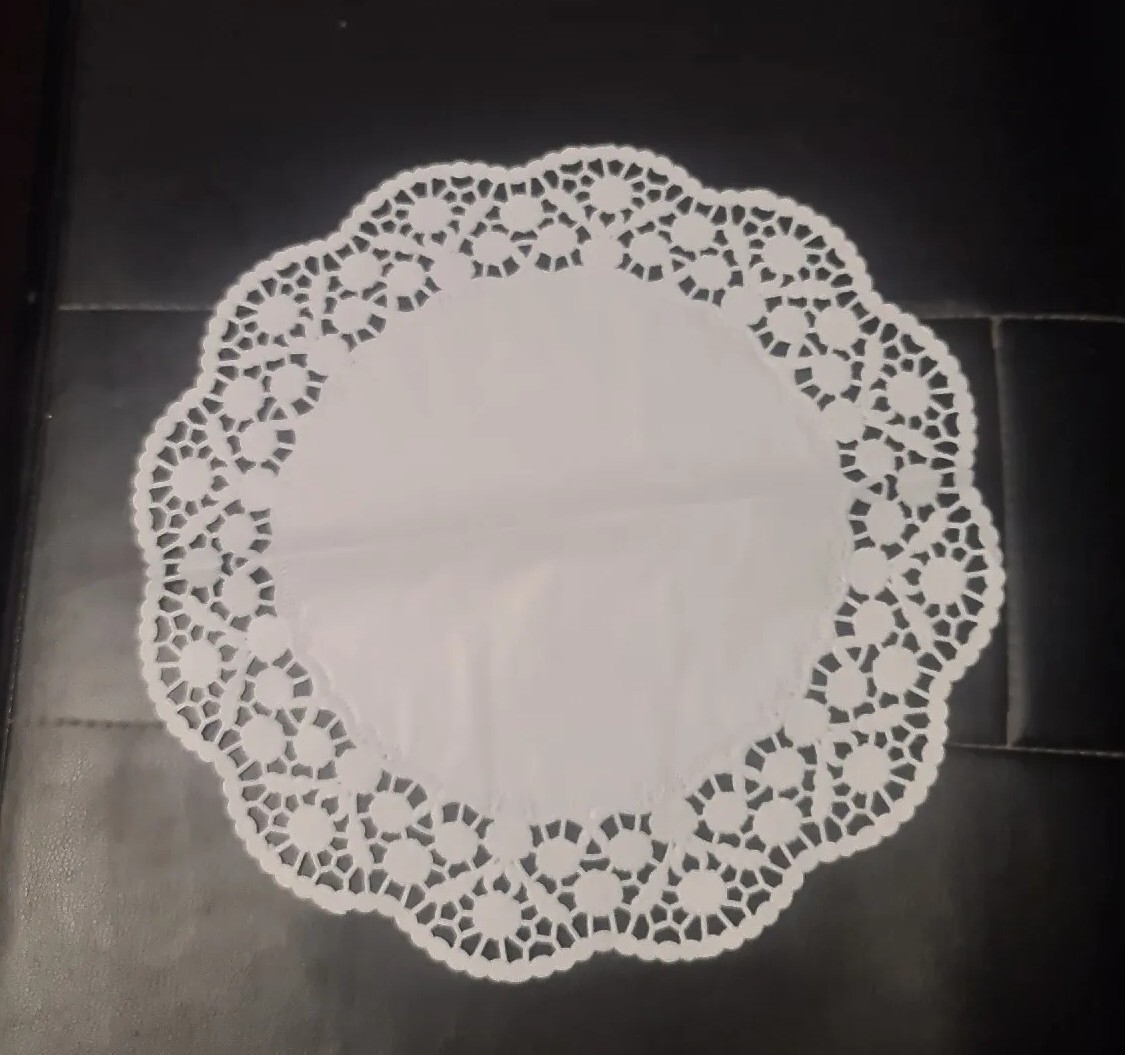 240 x TORTENSPITZE RUND Ø 36 cm Kuchen Papier Tortenpapier TORTENUNTERLAGE