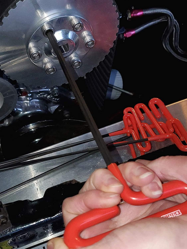EKLIND 51906 3/32 Inch Cushion Grip Hex T-Handle T-Key Allen Wrench, Red - Picture 4 of 12